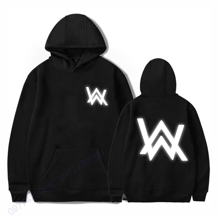 Alan walker, áo hoodie alan walker phản quang, áo alan walker
