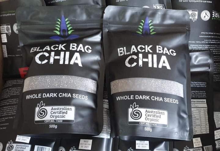 Hạt Chia Úc black bag 500g
