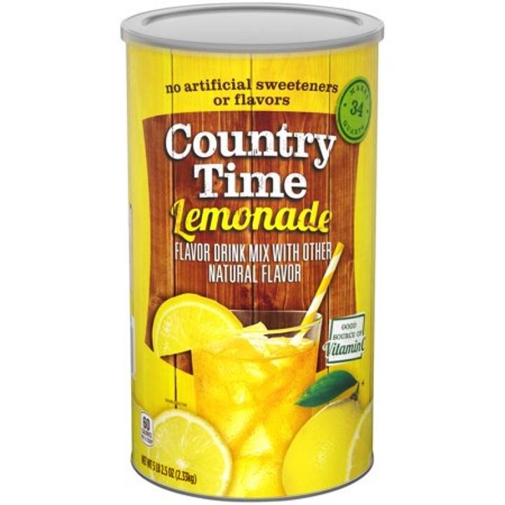 Bột Pha Nước Chanh Country Time Lemonade 2.33kg Mỹ