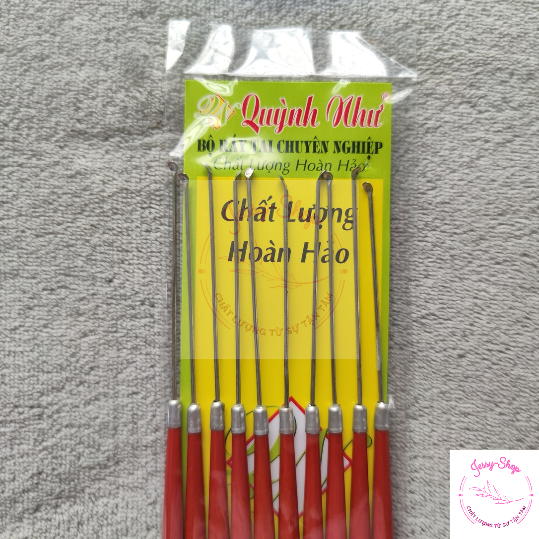 Combo 10 cây lấy ráy tai cao cấp chuyên nghiệp quỳnh như