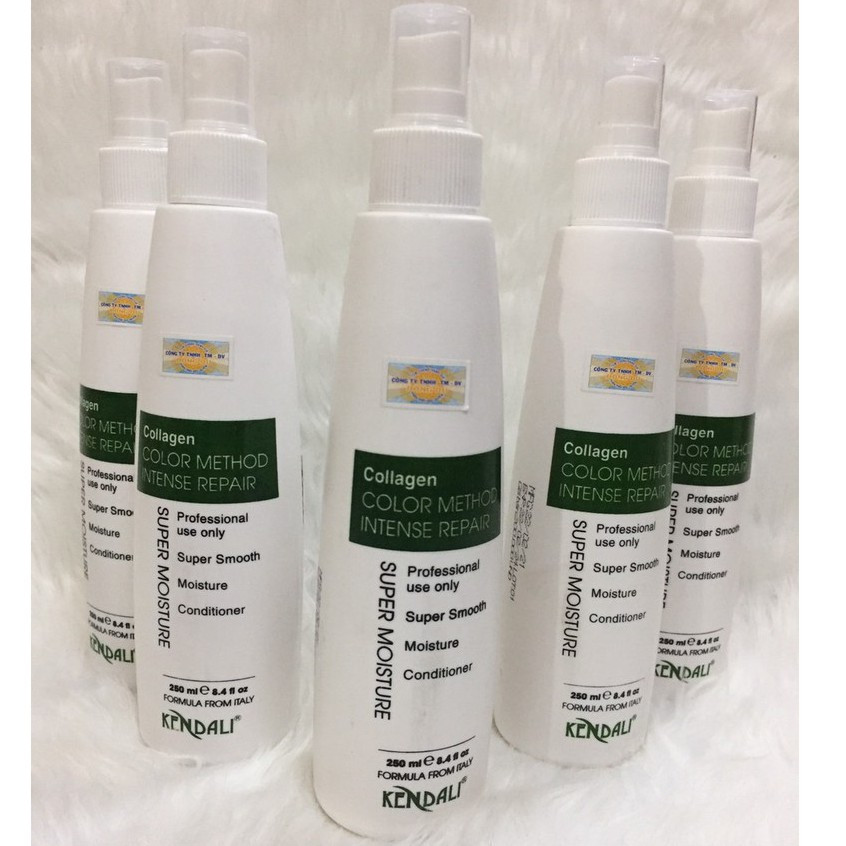 Xịt dưỡng chăm sóc tóc collagen kendali 250ml