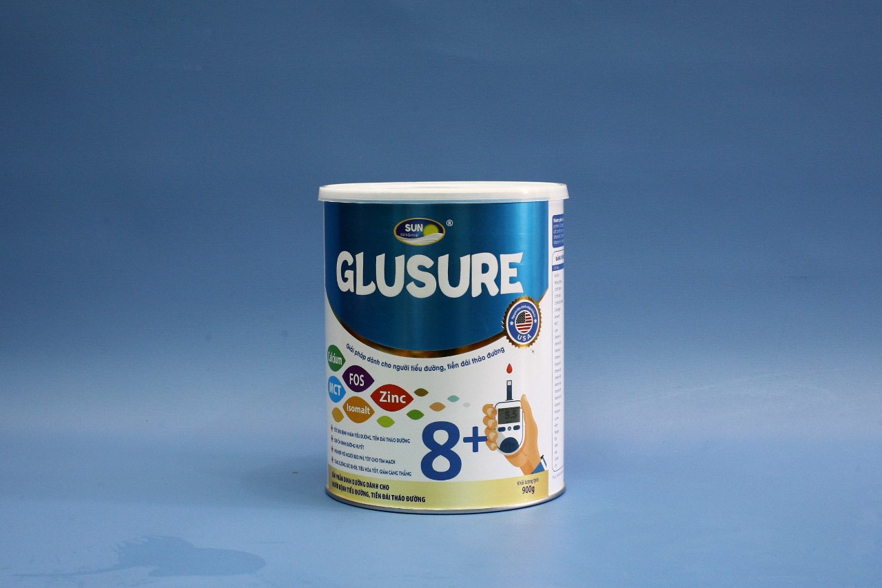 Sữa Bột Sunmilk Glusure - Dinh Dưỡng Cho Người Tiểu Đường - Tiền Đái Tháo Đường