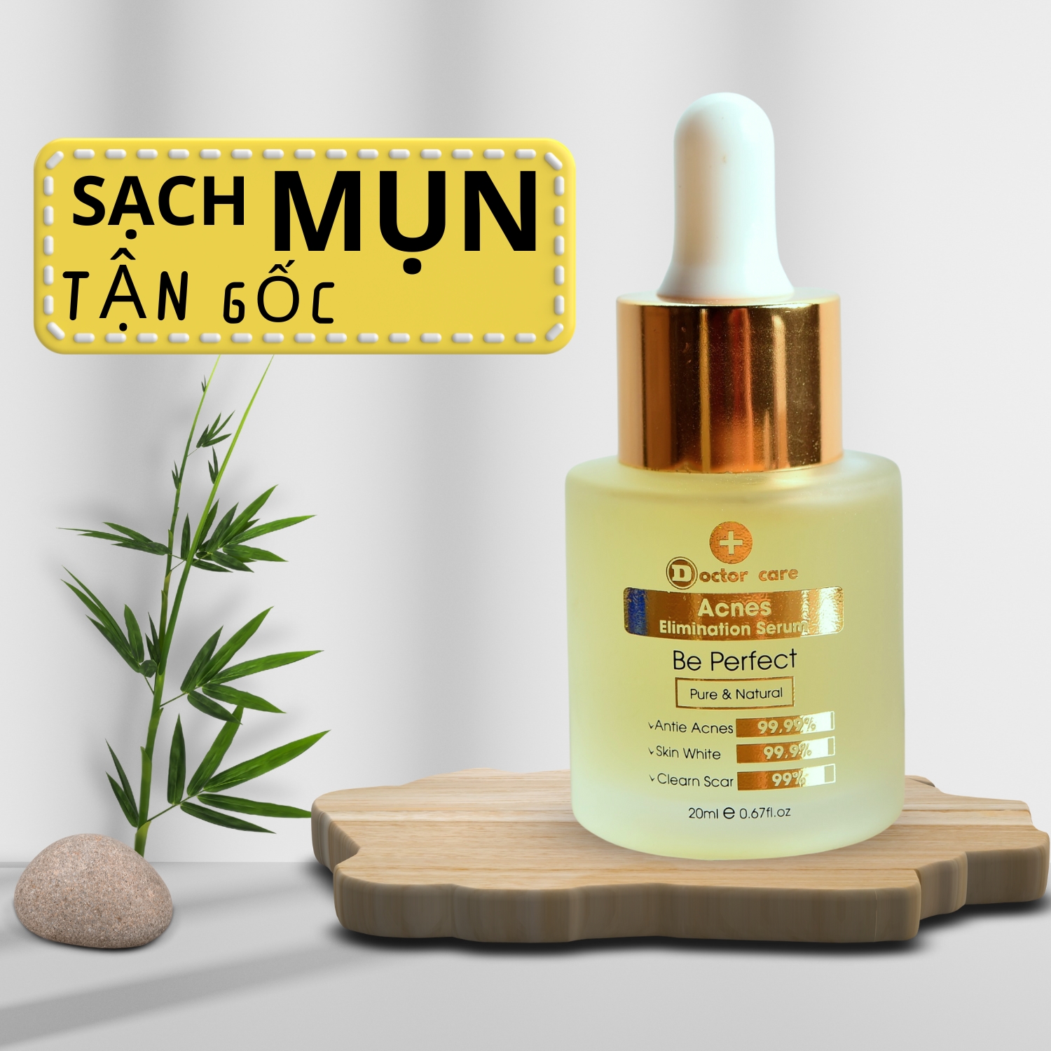 Serum  Mụn Doctor care  xử lý tận gốc   Mụn ẩn , Mụn Đầu Đen, Mụn Thâm Cho Da Dầu 20 ml