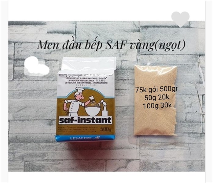 Men đầu bếp saf vàng - 50g