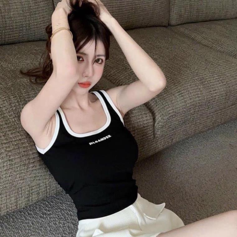 Áo bra ba lỗ Jil khoét lưng hot hit, áo ba lỗ có đệm mút gợi cảm QCCC