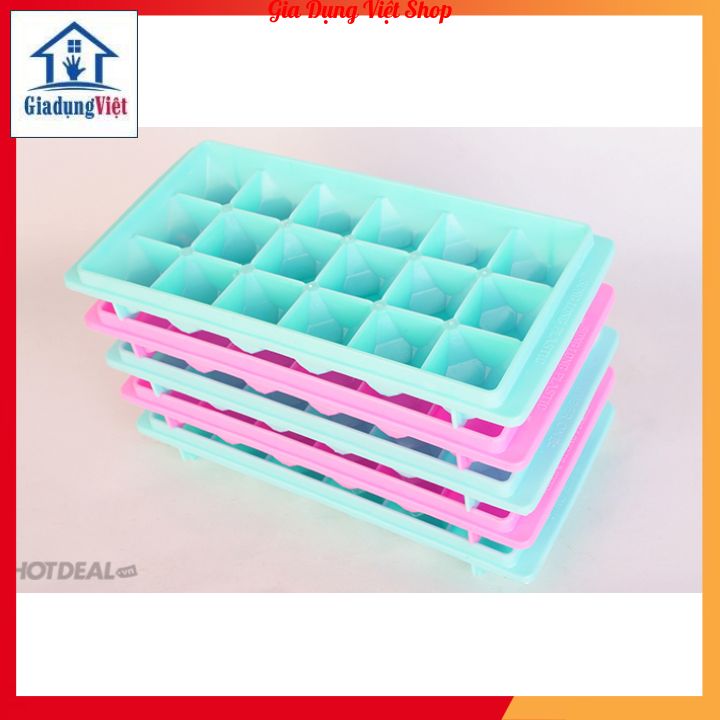 Khay đá nhựa 18 viên Việt Nhật