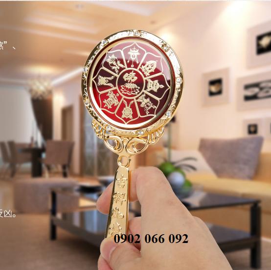 Gương khai quang - dùng để khai quang vật phẩm phong thủy có hướng dẫn