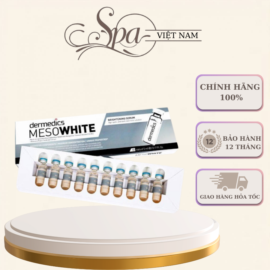 Cấy phấn meso white giúp da trắng đẹp mịn và đều màu