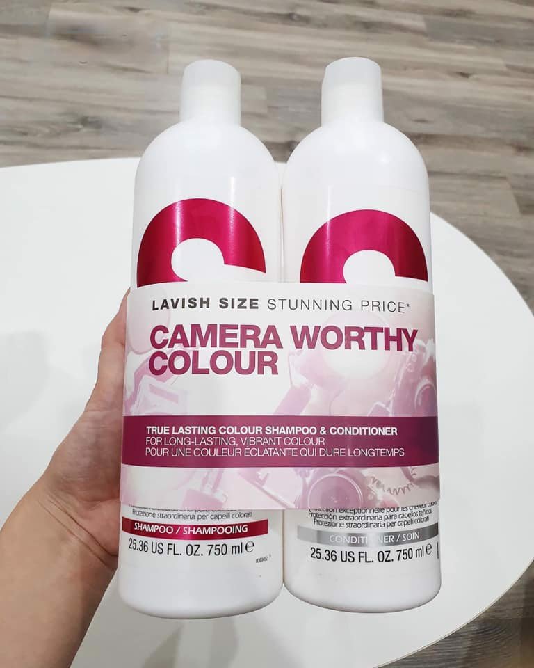 cặp gội xã tigi trắng 100ml