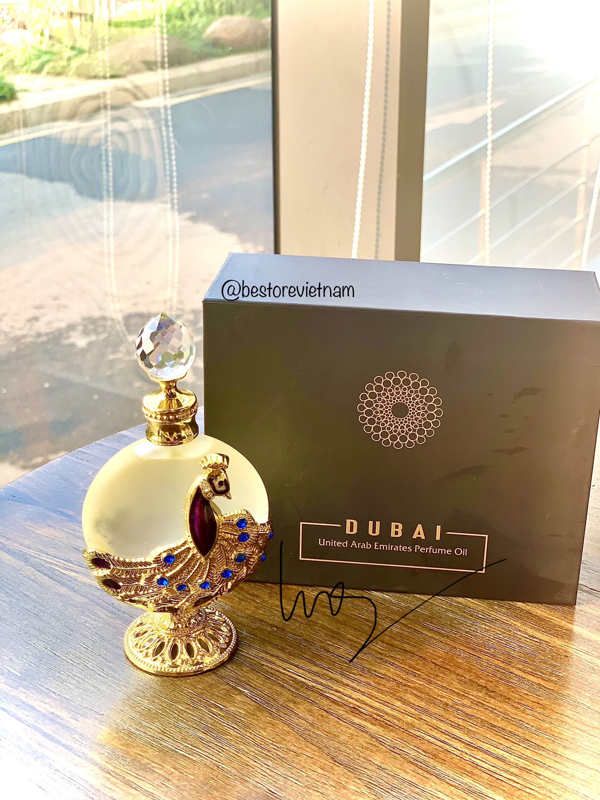 Tinh dầu nước hoa Dubai Thiết kế Phượng hoàng gold 35ml|14 mùi lựa chọn