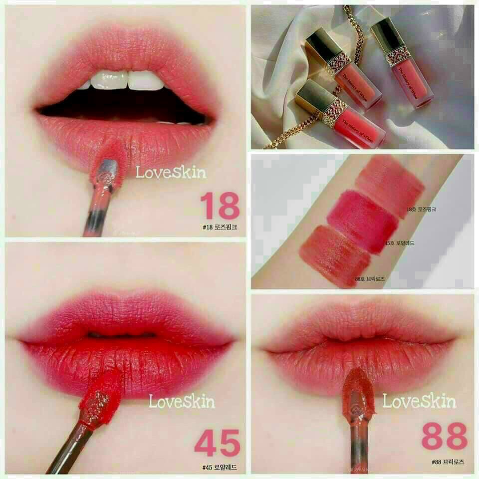 Son kem nhung lì Whoo Velvet Liquid Lip Rouge mini 2.3g