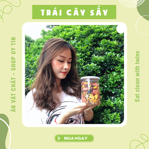 Trái Cây Sấy Dẻo - Lựa Chọn Hoàn Hảo Cho Mẹ Bầu - Mix 5 Loại Trái Cây Tươi Và Xí Muội Sấy Dẻo Tự Nhiên