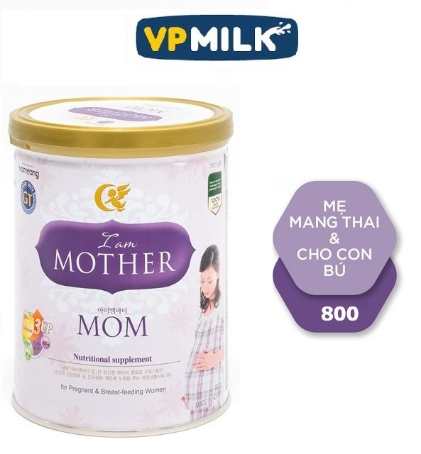 Sữa Bột NamYang IAM Mother Mom Lon 800g - Nhập Khẩu Hàn Quốc Chính Hãng