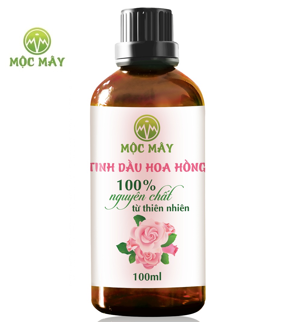  Tinh dầu hoa Hồng nguyên chất Mộc Mây - tinh dầu nguyên chất từ thiên nhiên xông phòng thơm phòng thư giản đuổi muỗi 