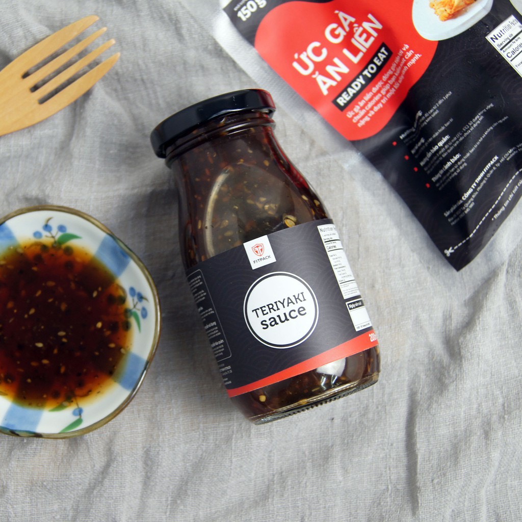 Sốt teriyaki fitpack 200ml