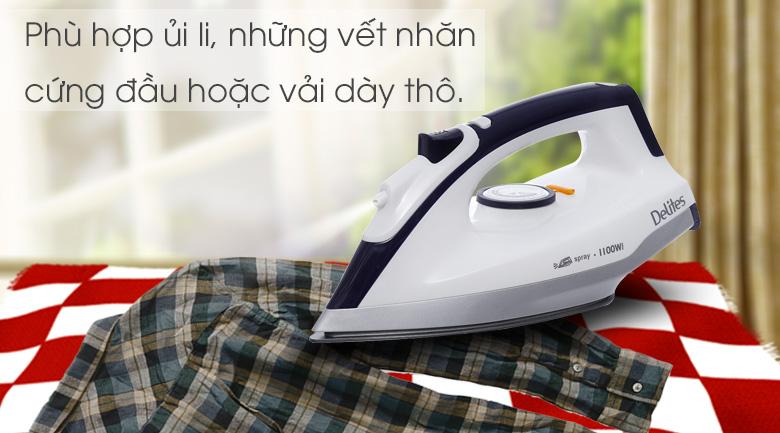 Bàn ủi khô delites buk01 màu tím