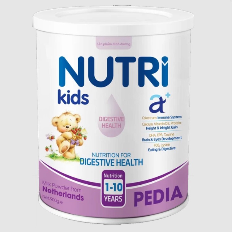 Sữa bột Nutri Kids A+ Pedia (Nutrikids Pedia) 1-10 tuổi