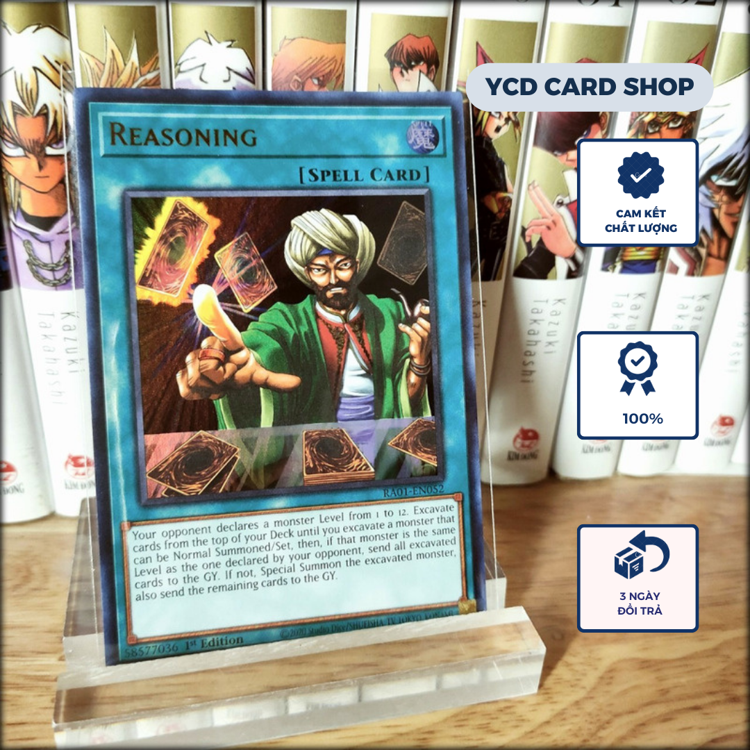 [YCDcardgame] Thẻ bài Yugioh Chính Hãng Reasoning