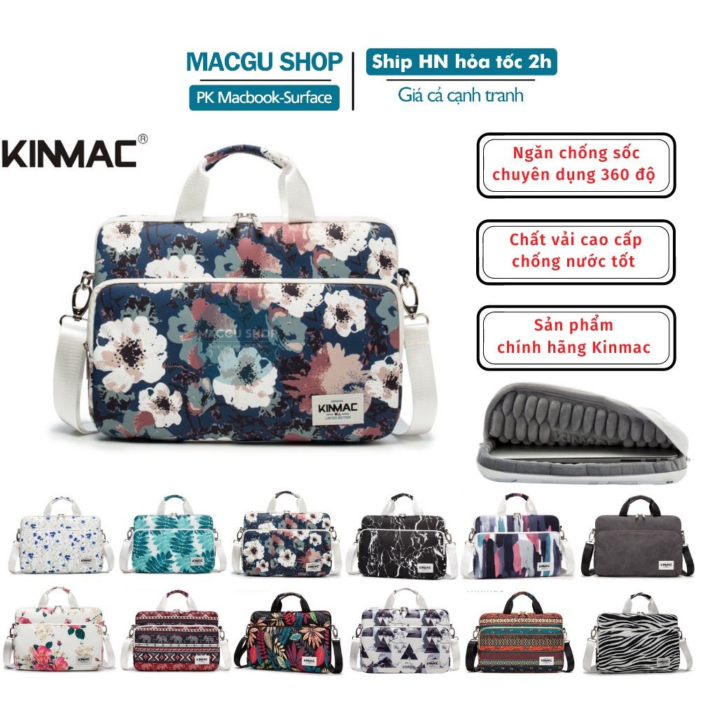 Túi đựng laptop chống sốc, túi laptop macbook KINMAC-13inch, 14inch, 15.6inch,17inch