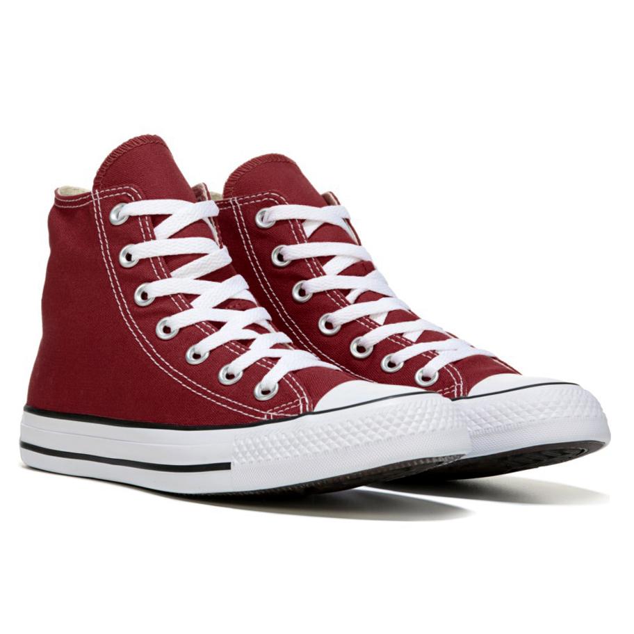 [HCM]Giày Sneaker Vải Canvas CV1 Cổ Cao Nam Màu Đỏ Đô