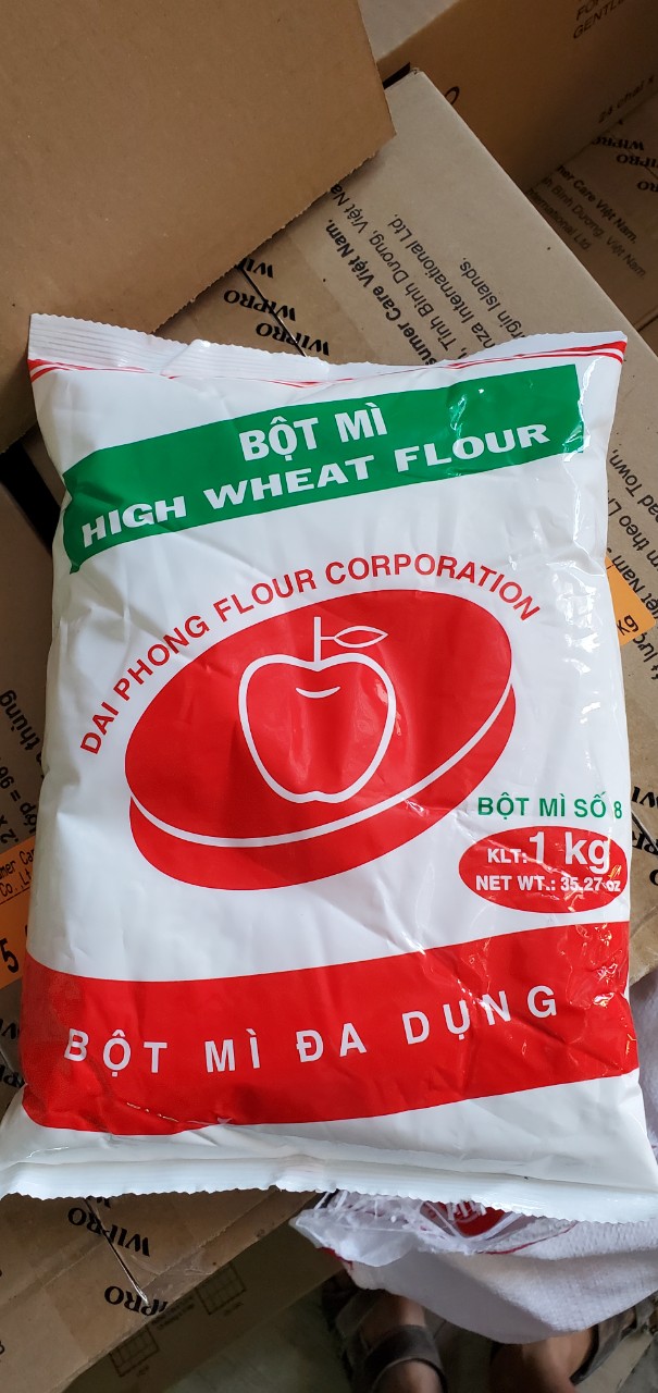 Bột mì trái táo gói 1kg date 22/09/2022