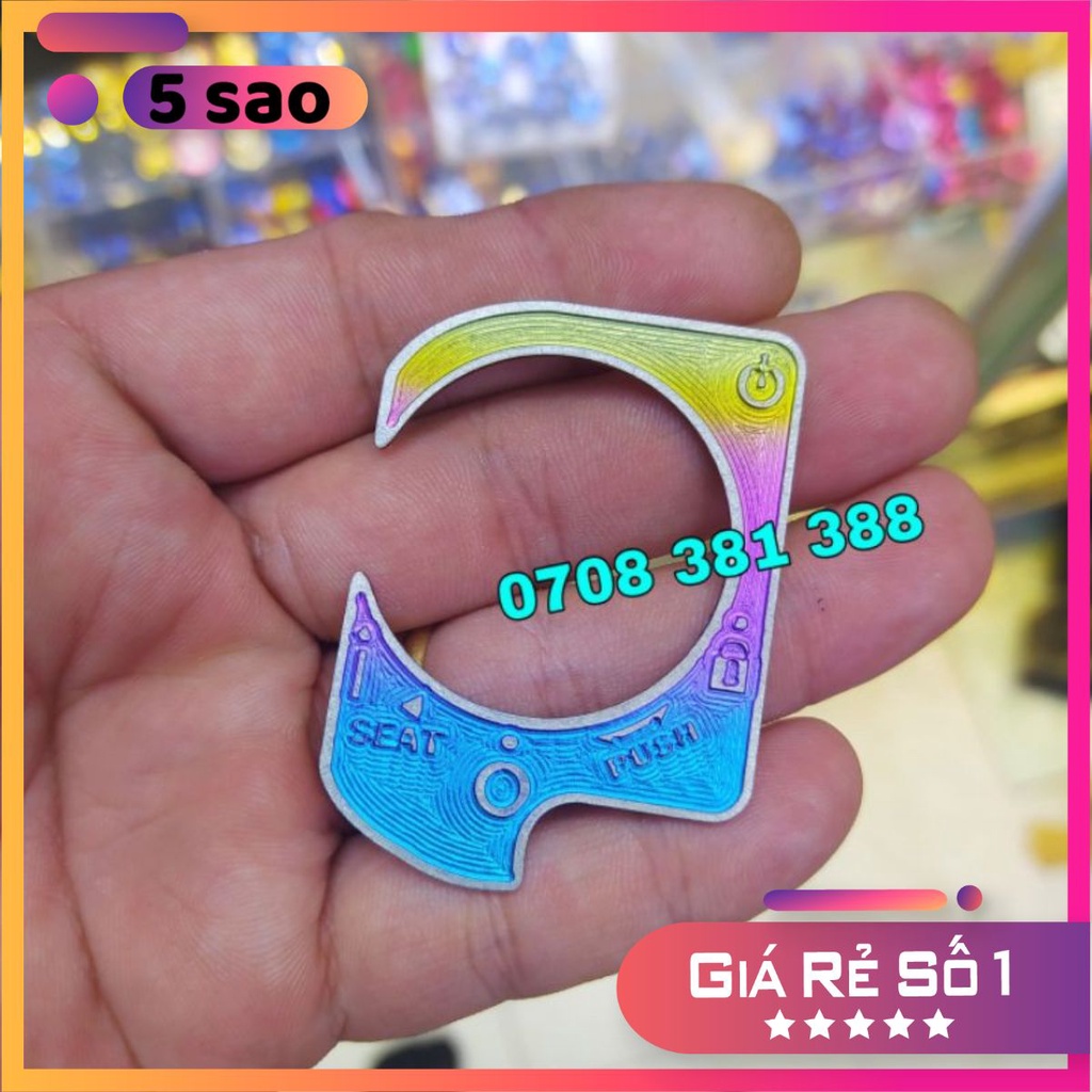 Tem titan giá xả kho 7 màu dán ổ khoá vario 150 - miếng dán ổ khoá - đồ chơi xe máy