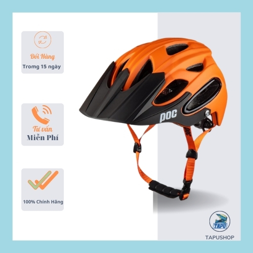 Nón xe đạp poc 07 cam