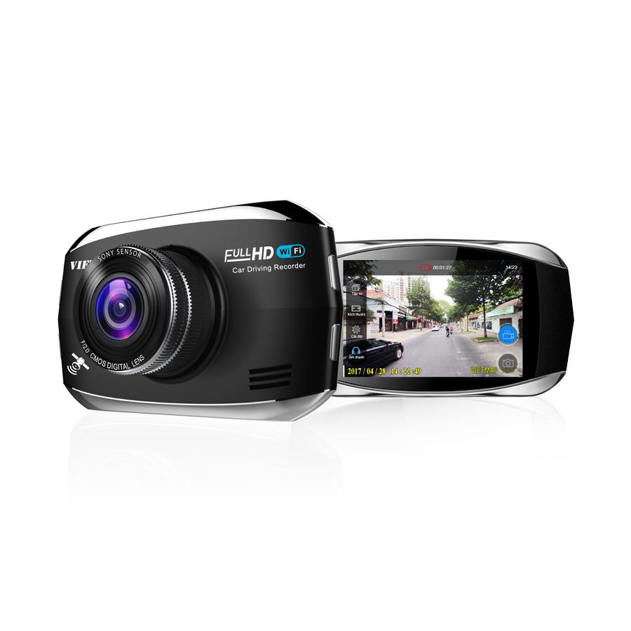 Camera hành trình ô tô - thiết bị ghi hình vietmap x9s + có wifi + thẻ nhớ 16gb + gps