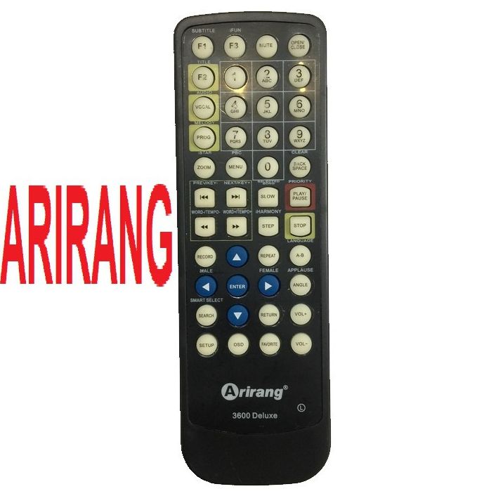 Điều khiển đầu karaoke Arirang AR - 3600 Deluxe