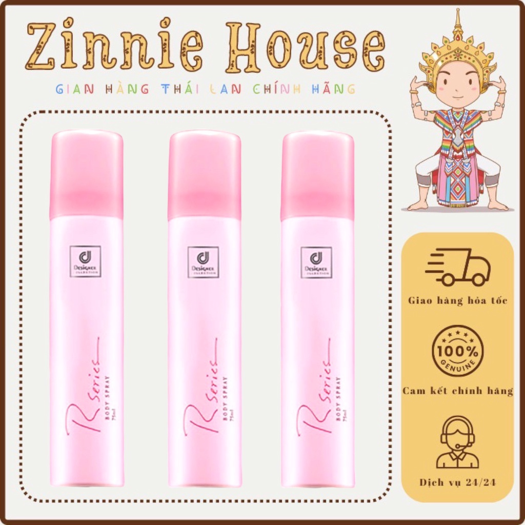 Xịt thơm Designer collection rseries body spray