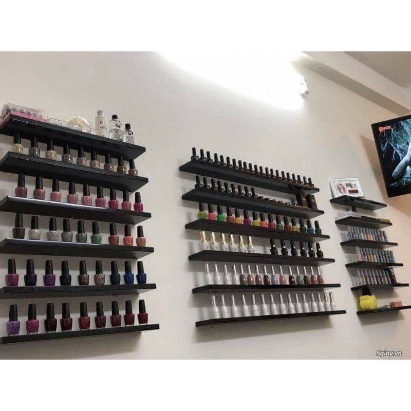 Kệ Nail Treo Tường Cao Cấp Làm Từ Gỗ MDF Phủ Melamine 100% Giá Chỉ 39k