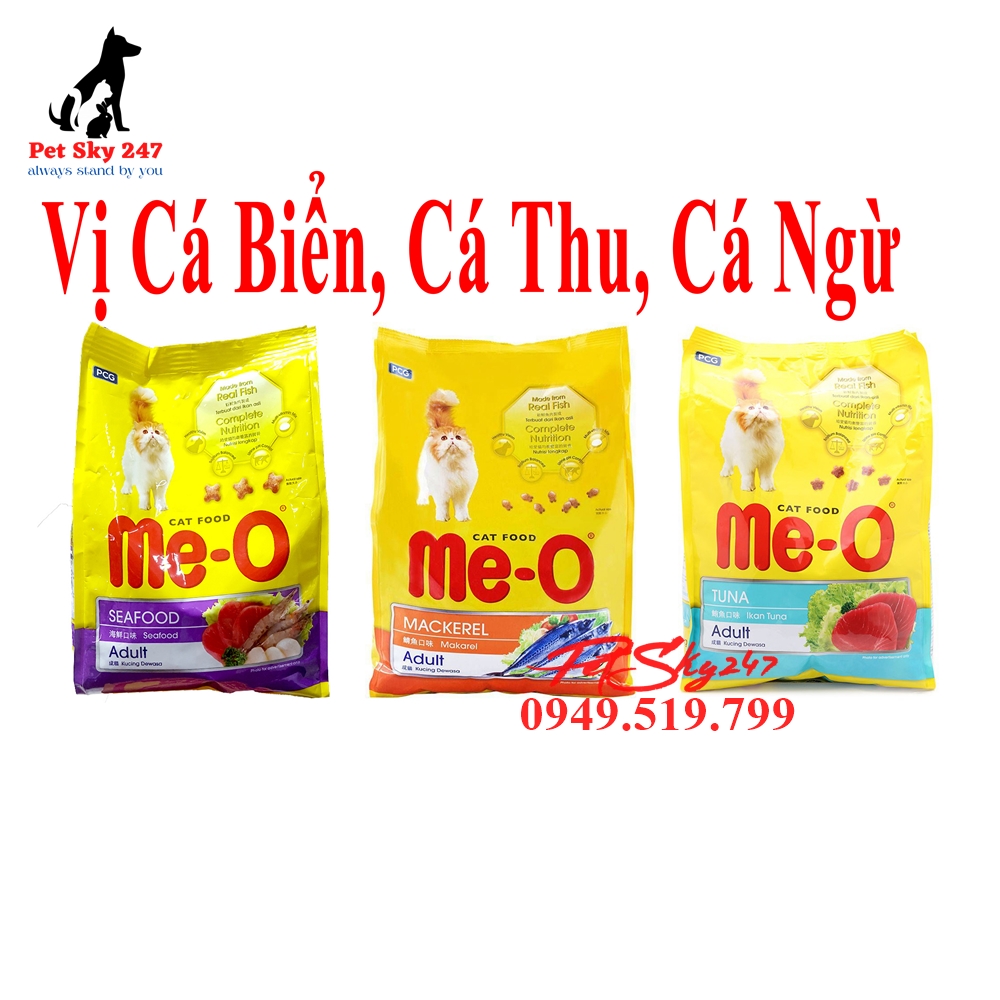 Thức ăn hạt me o cho mèo trưởng thành gói 1,2kg