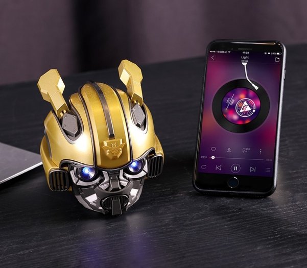 Loa bluetooth bumblebee không dây siêu chất bao ngầu , phiên bản âm chuẩn bass mạnh có đèn led - bảo hành 24 tháng + freeship