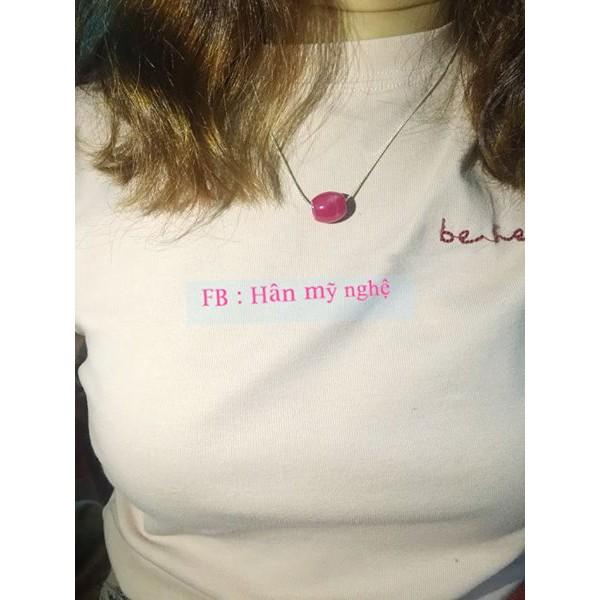 Lu thống tặng kèm dây bạc - lu thống đá ruby