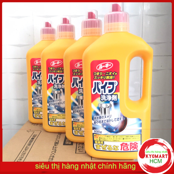 Dung dịch thông tắc đường ống Johnson Nhật 800g