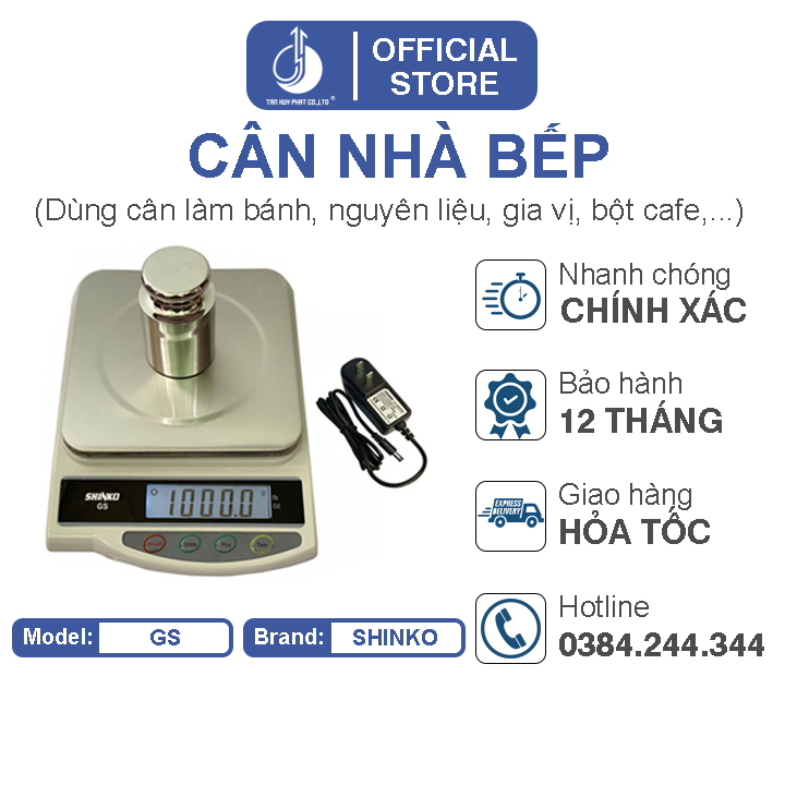 Cân điện tử nhà bếp shinko gs