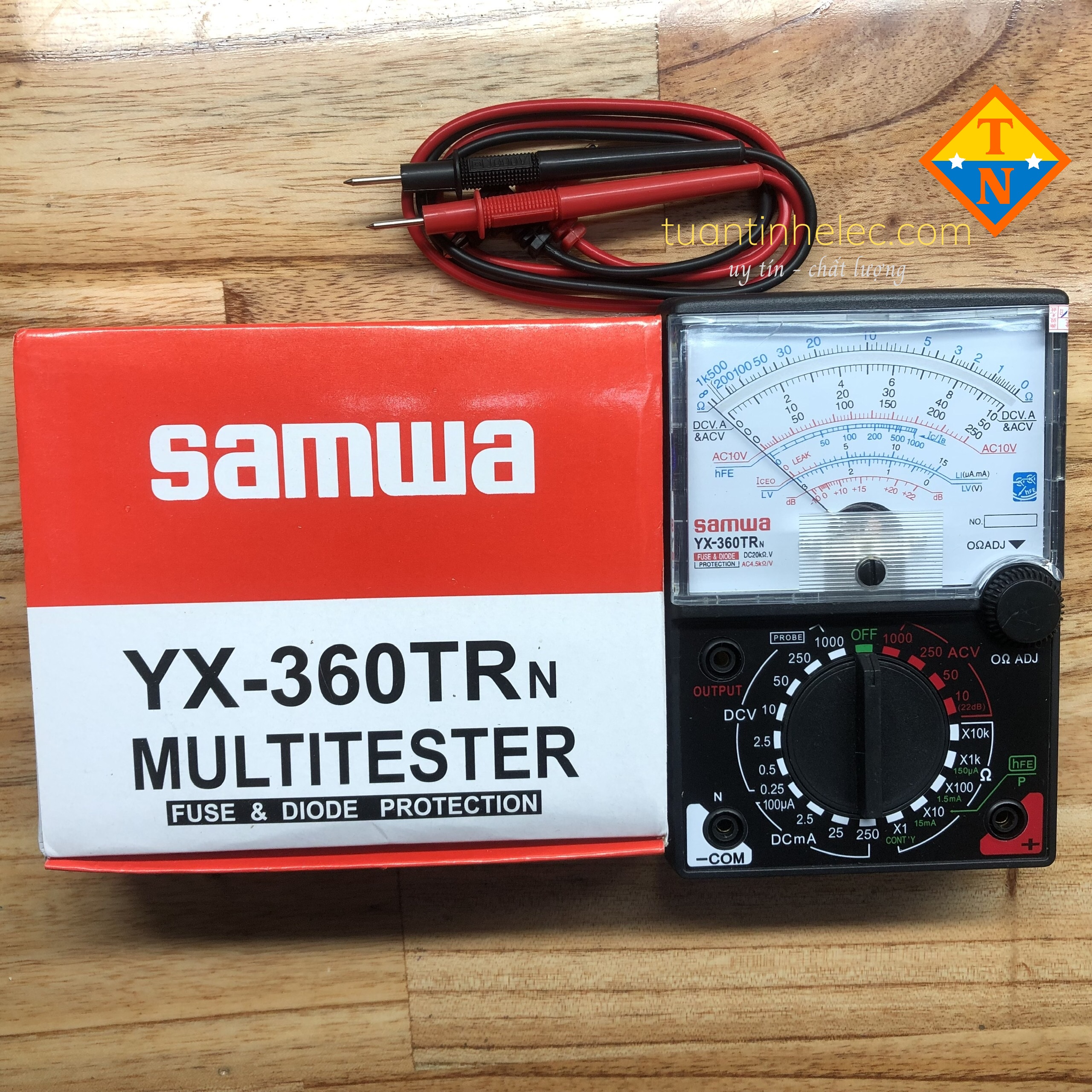 Đồng hồ vạn năng vom samwa yx360-trn, de-360tre