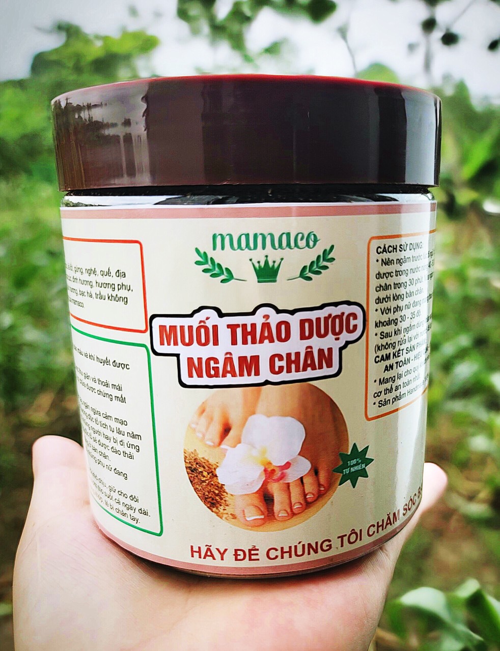 Muối thảo dược ngâm chân 500g