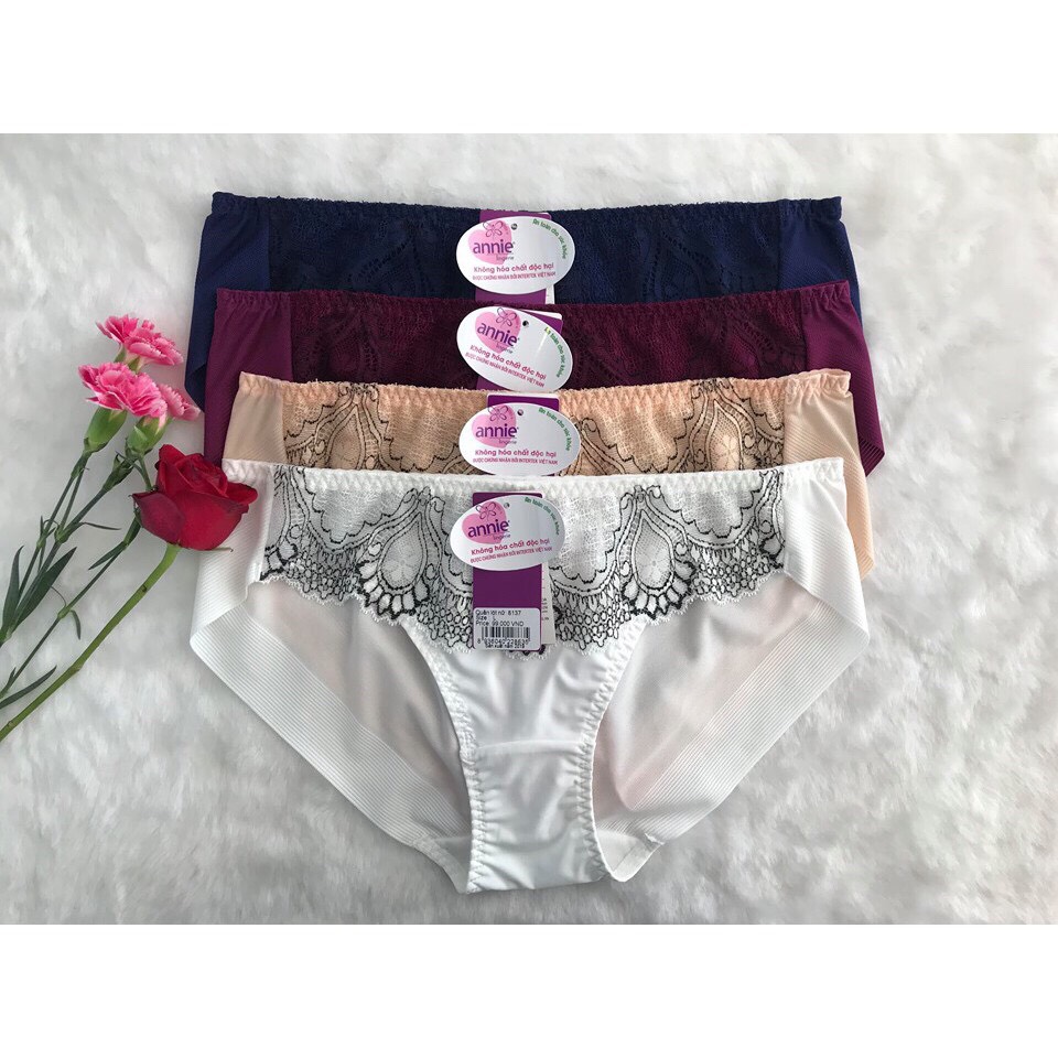 Quần lót nữ annie cao cấp không đường may hạn chế vết hằn QE8137