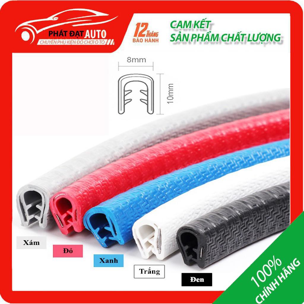 [HCM] cuộn 5m gioăng cao su nẹp viền cửa chữ U lõi thép chống va đập trầy xước cánh cửa ô tô