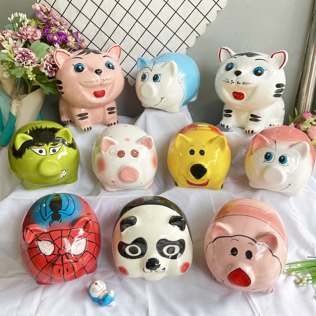Heo Đất Tiết Kiệm 🐷Lợn Đấ🐷t size to gấu trúc đẹp mắt