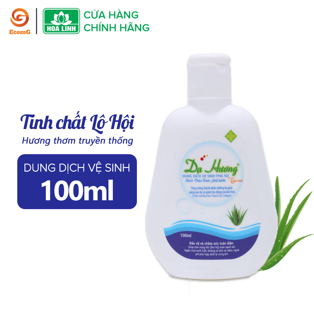 Dung dịch vệ sinh phụ nữ dạng gel Dạ Hương lô hội truyền thống 100ml- DH4-02