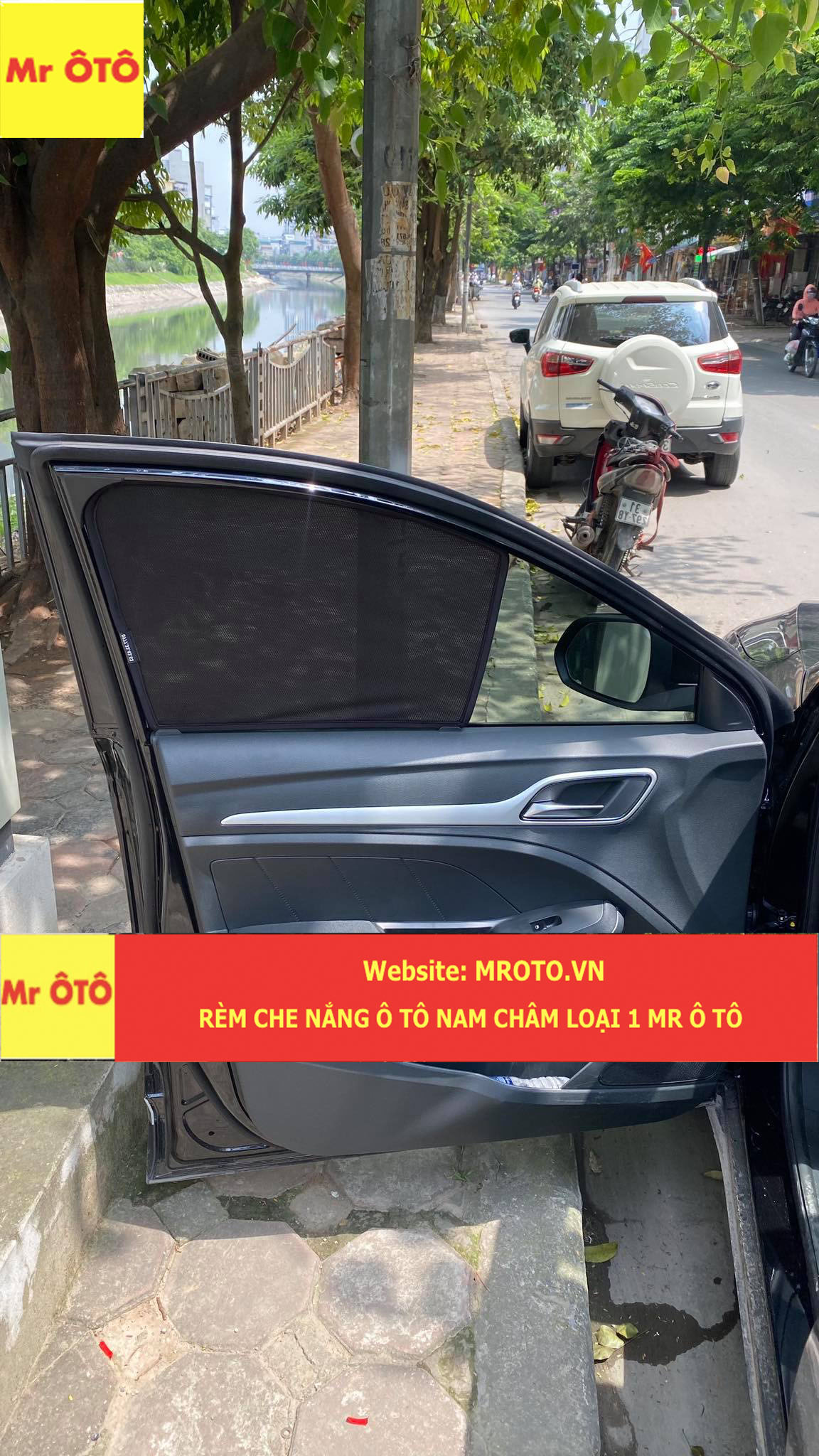 [ GIÁ XƯỞNG] RÈM CHE NẮNG NAM CHÂM CHO XE FORD ECOSPORT . BẢO HÀNH 2 NĂM TOÀN QUỐC Giá 320,000 Đồng*Miễn phí vận chuyển