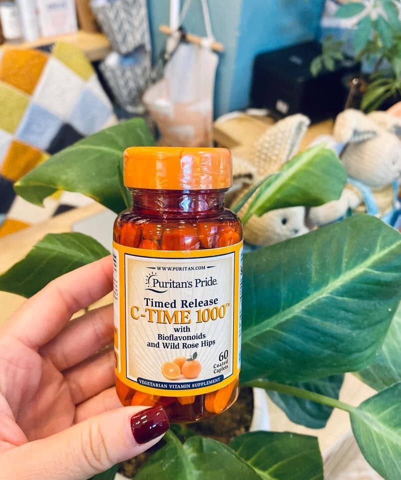 Vitamin C 1000 của hãng Puritan's Pride lọ 60 viên