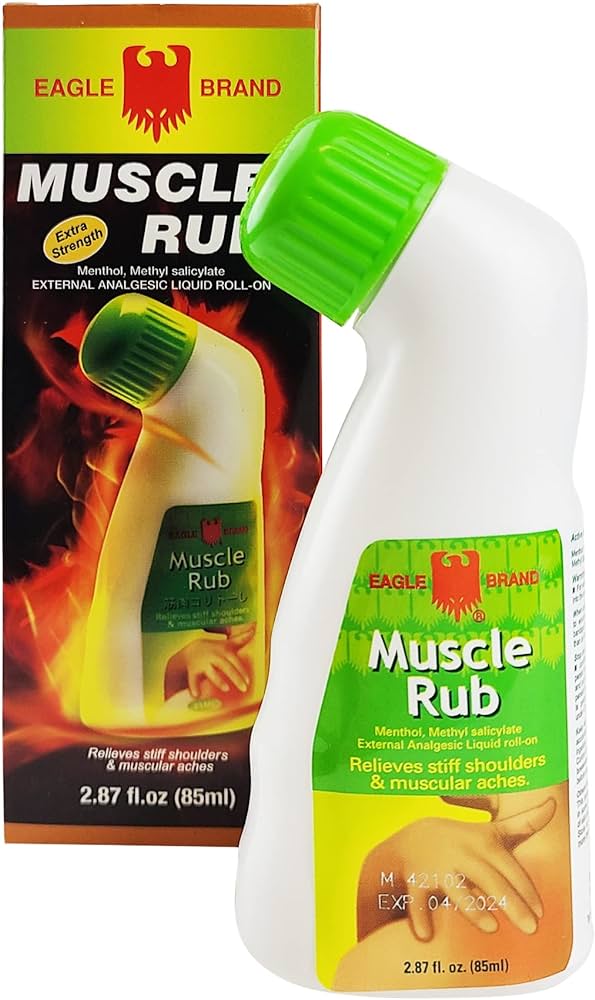 Eagle brand hsd 2028 dầu nóng xoa bóp muscle rub 85ml con ó eagle brand dầu gió dầu lăn