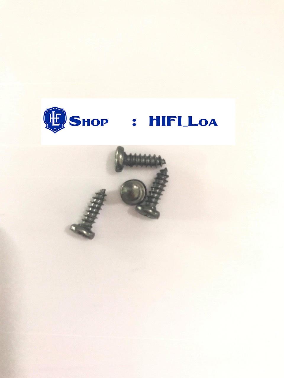 [HCM]Vít Đen 3 X 15 Mm( Bộ 4 Vít Bắt Loa)