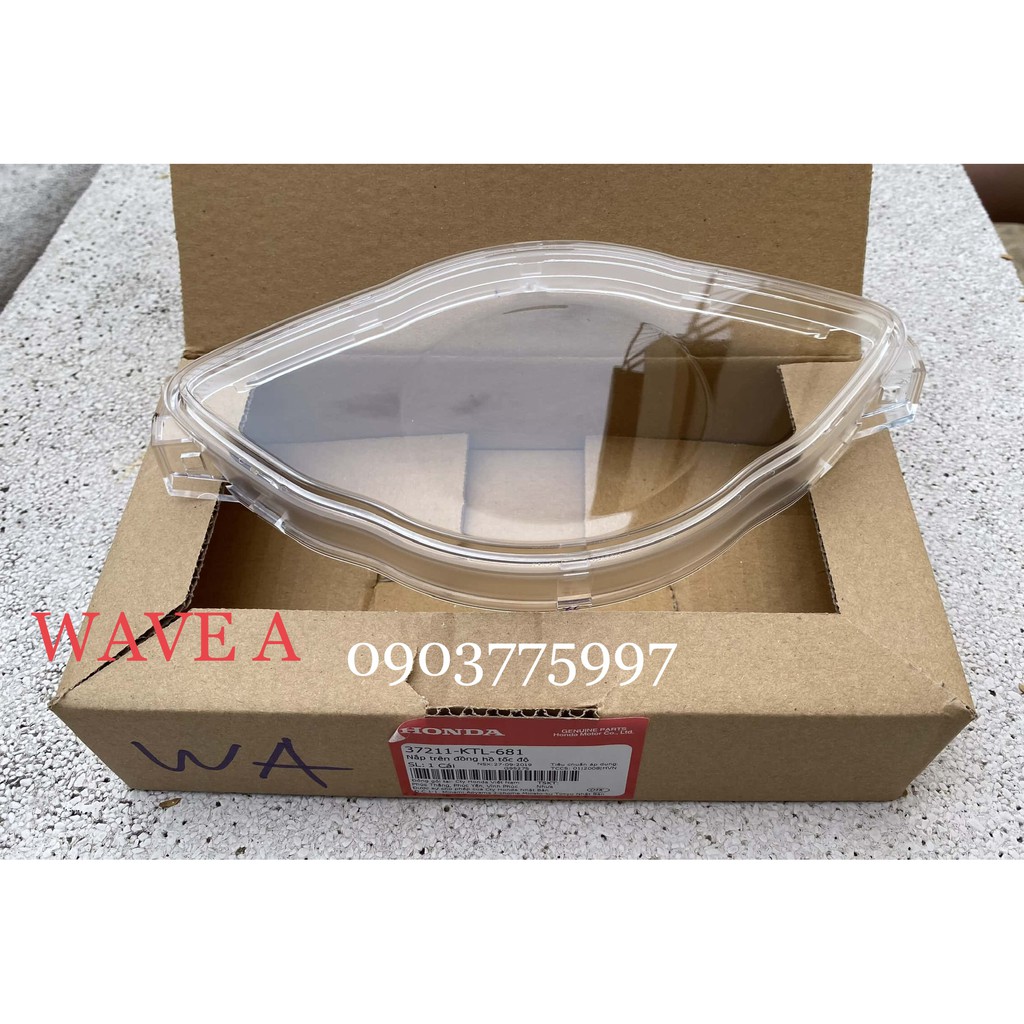 Nắp trên đồng hồ tốc độ wave a100 , mặt kiếng đồng hồ wave a rs s100 repsol