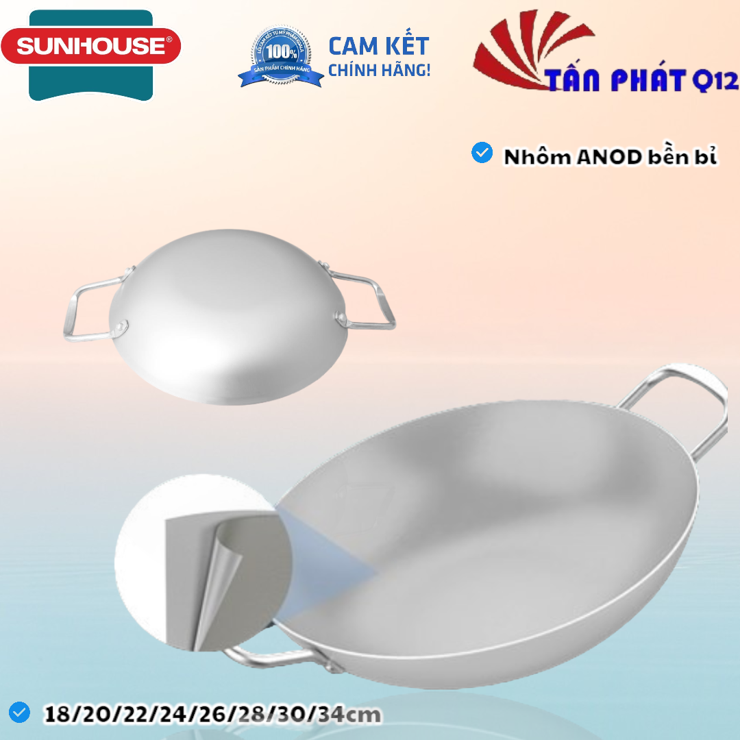 Chảo bầu anod sunhouse swp24b/swp28b/swp34b