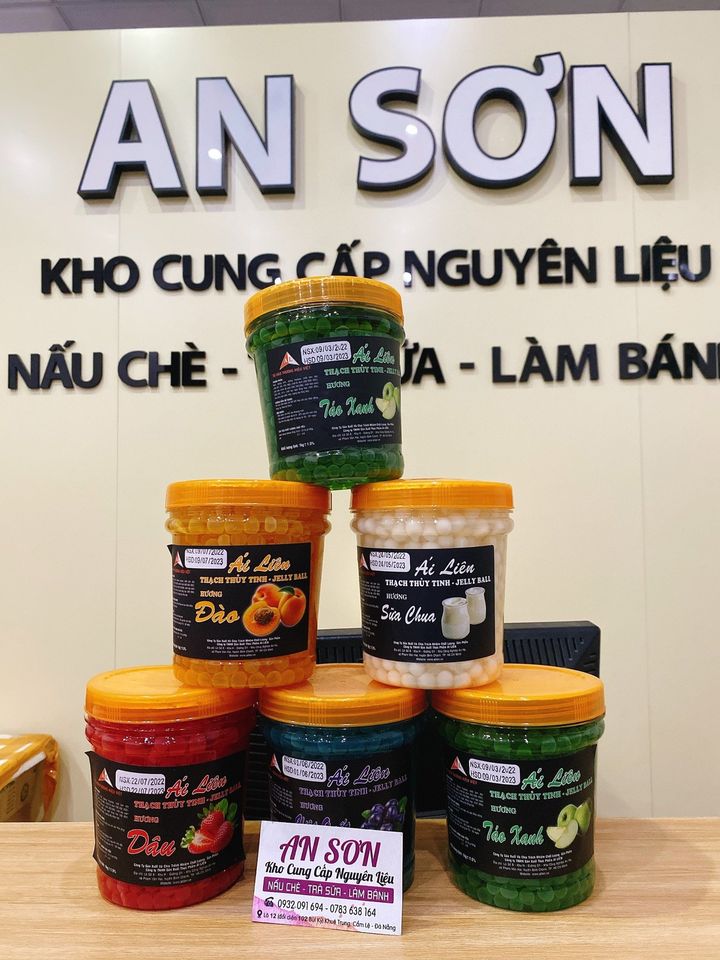 THẠCH THỦY TINH ÁI LIÊN HỘP 1KG