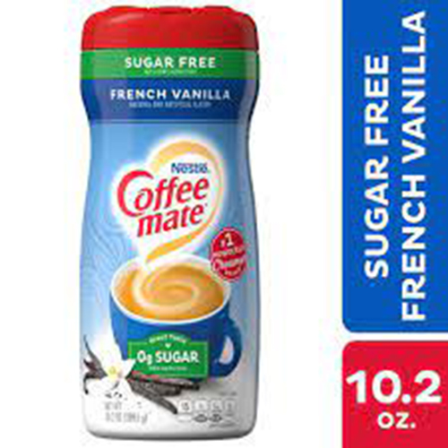 Bột sữa pha cafe, trà sữa, làm kem, làm bánh Nestle Coffee Mate Sugar Free vị French Vanilla hộp 289gr của Mỹ dành cho người ăn kiêng tiêu đường